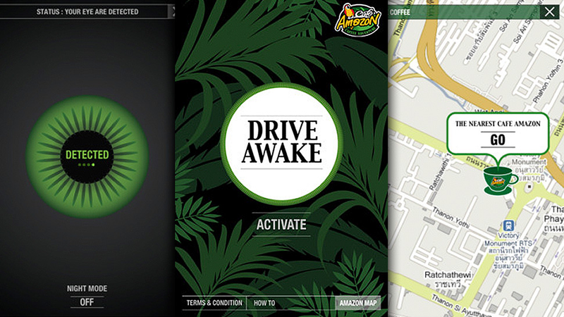 Illustration for article titled Drive Awake iOS App Can Tell When You're Drowsy, Directs You to Coffee